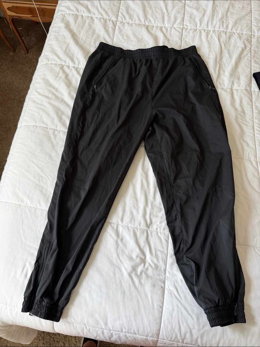 girlfriend collective Black Track Joggers